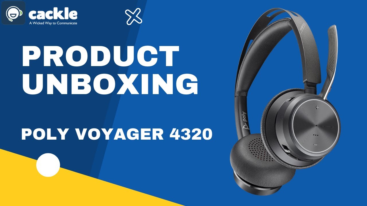 Poly Voyager 4320 UC Unboxing