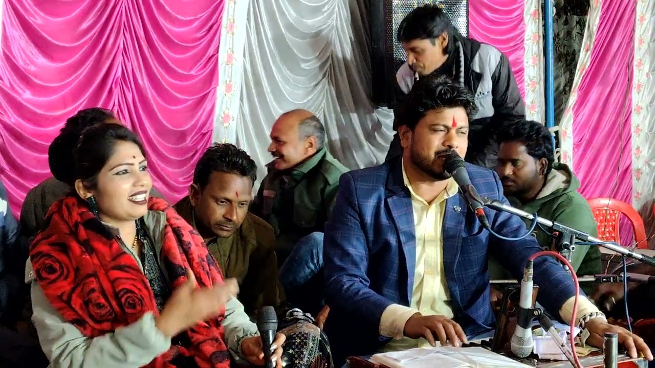 Arvind kushvaha Diksha Bharati ke lokgeet jawabi Bansi Bundelkhand 