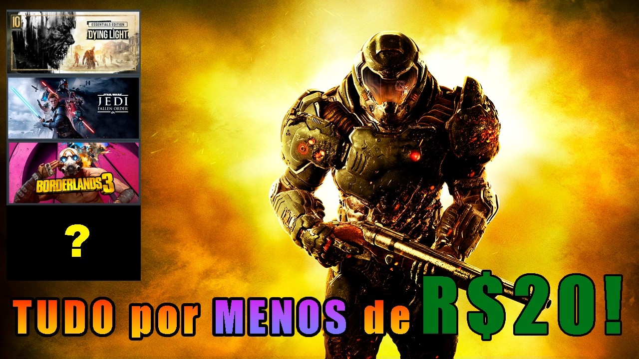 Preços IMPERDÍVEIS, jogos DE GRAÇA e muito mais nesse fim de semana!