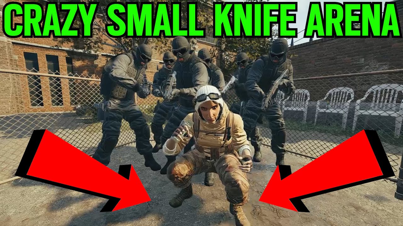 Worlds Smallest Knife Arena - Rainbow Six Siege