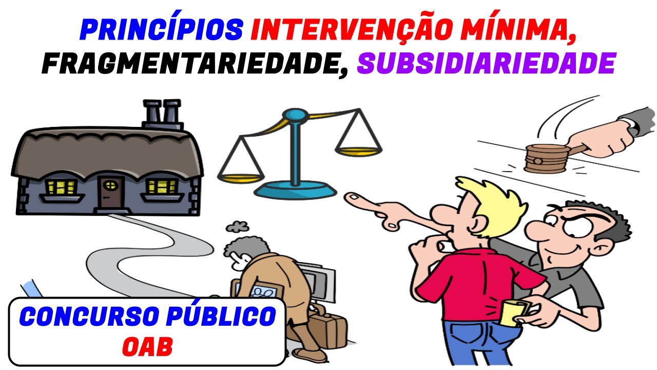 Aula 4: Princípios da Intervenção Mínima, da Fragmentariedade e da Subsidiariedade