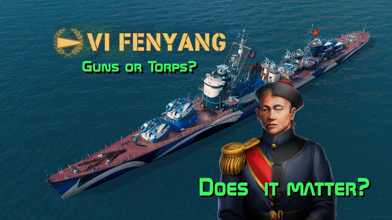 Fenyang Tier 6 destroyer | World of Warships Legends