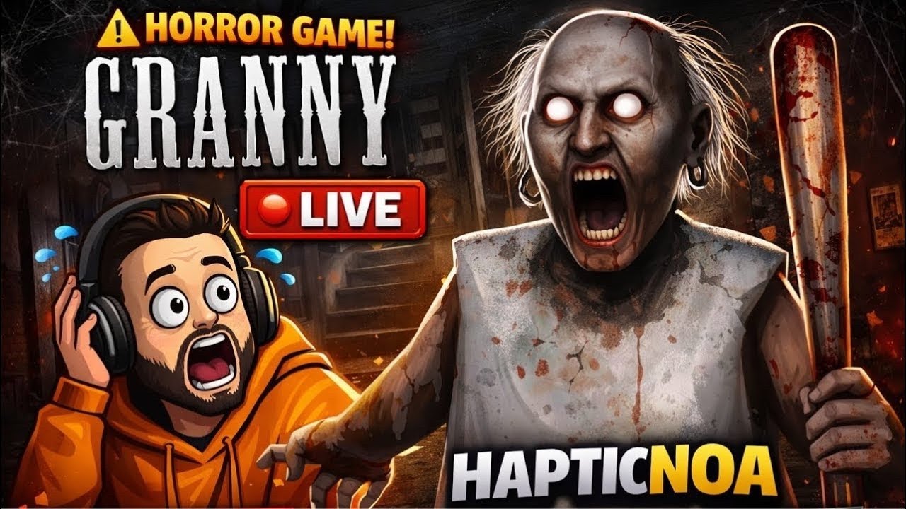 Can i Escape Granny? 🔥 Horror Game Live | HapticNOA