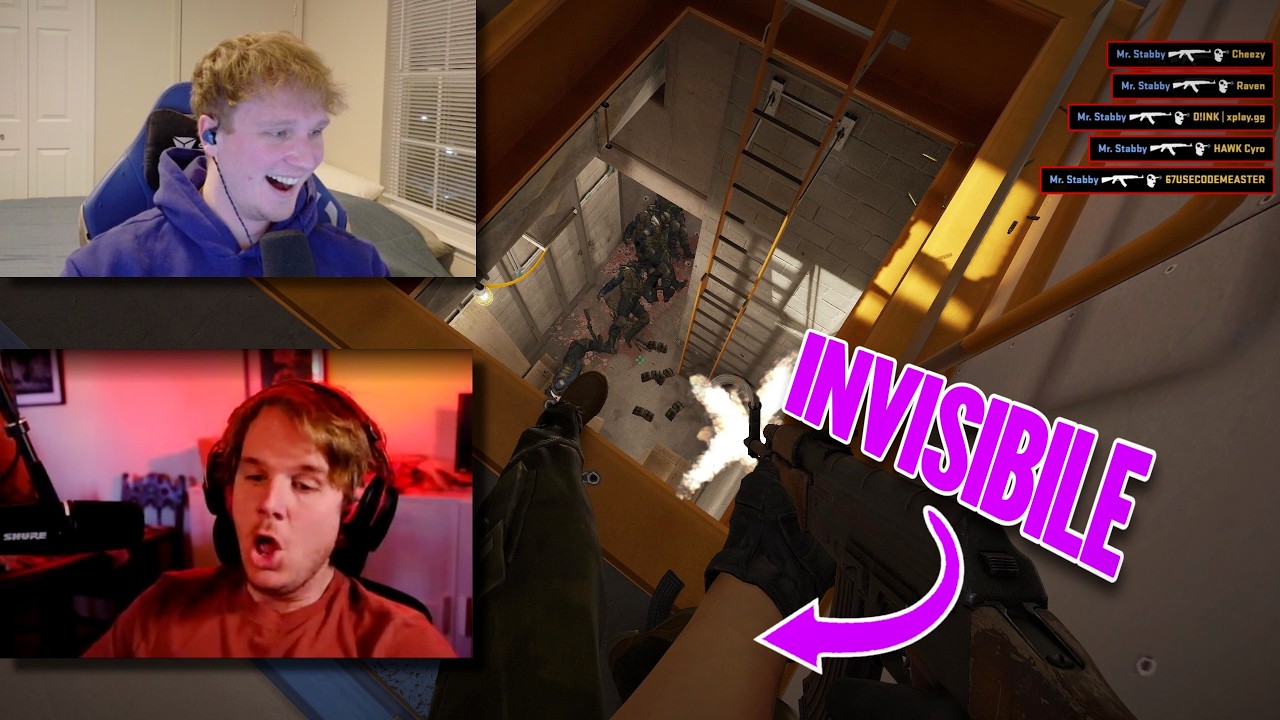 WE GAVE STABBY INVISIBILITY... COULD HE BEAT 5 SILVERS?