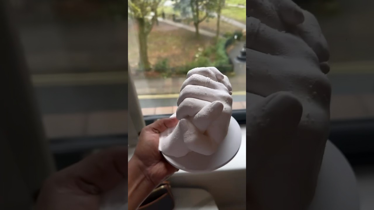 Hand Casting Kit,DIY Hand Moulding.Couple Hand Cast