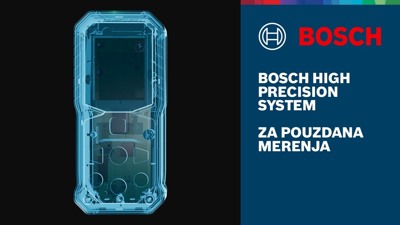 Pouzdana merenja sa sistemom Bosch High Precision System
