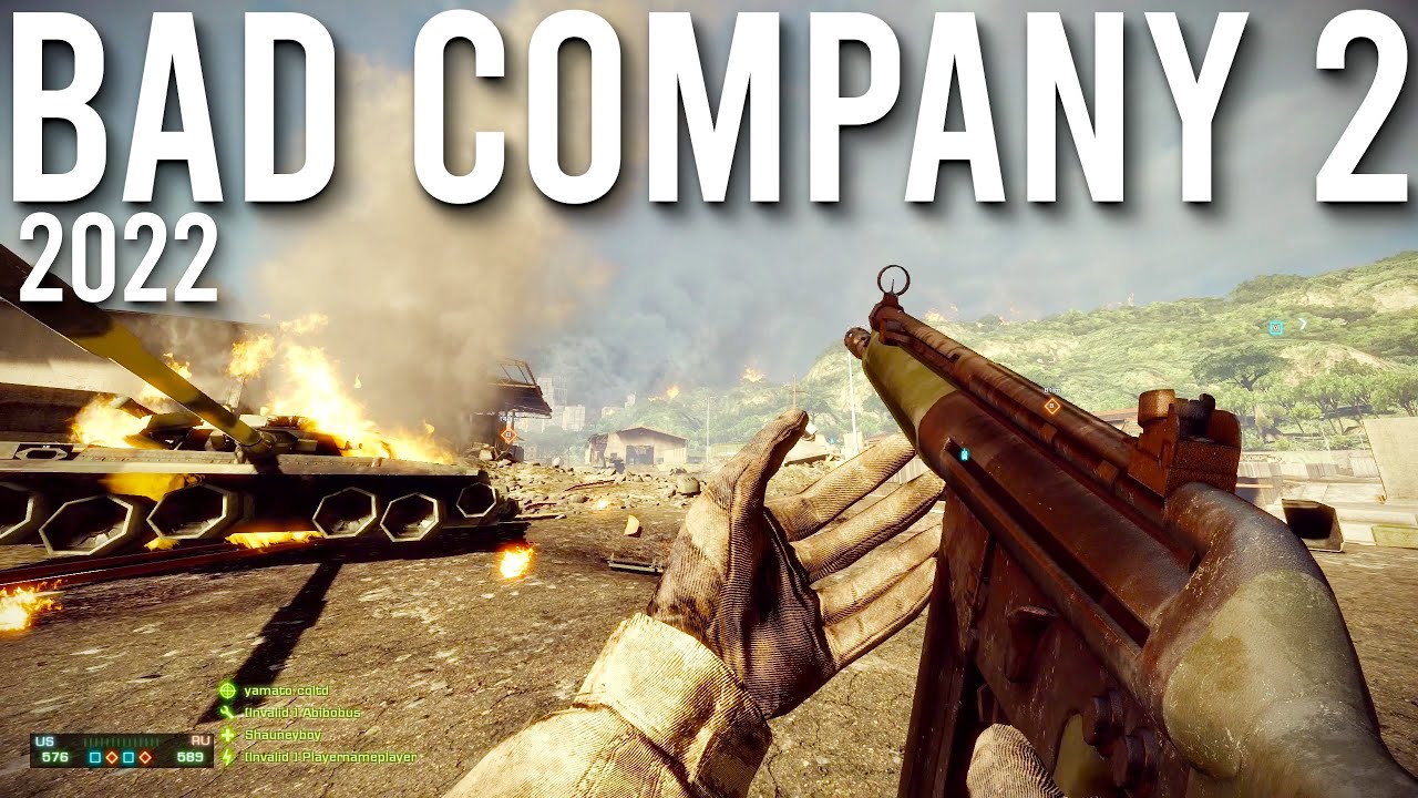 Battlefield: Bad Company 2 Multiplayer In 2022 Panama Canal | 4K
