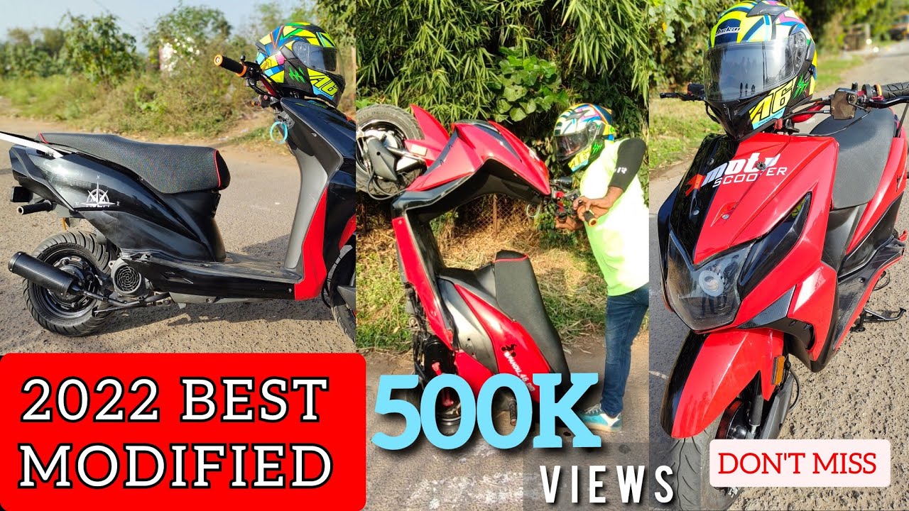 HONDA DIO modified into|Riders|2022 best modified