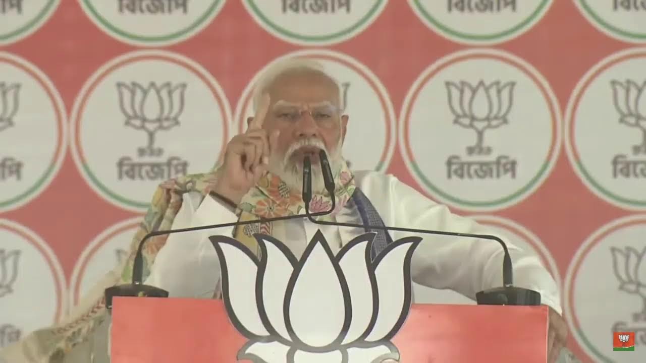 khabardigital : PM Narendra Modi addresses public meeting in West Bengal #BanglarBiswasModi