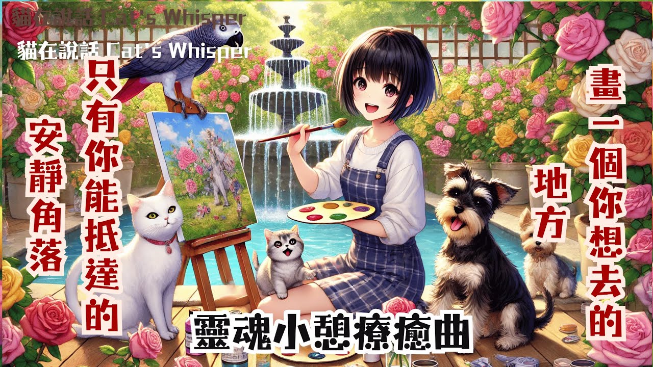 🕊️尋一處安然🌿揮別去煩憂🏞️心靈小憩療魂曲🧘‍♀️Find a place of serenity 🌿 and let your worries drift away.🍃