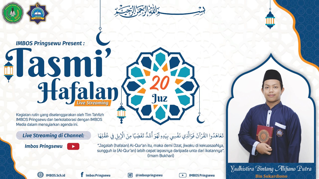 Tasmi' Hafalan 20 Juz II Yudhistira Bintang Alifiano Putra I Part 4