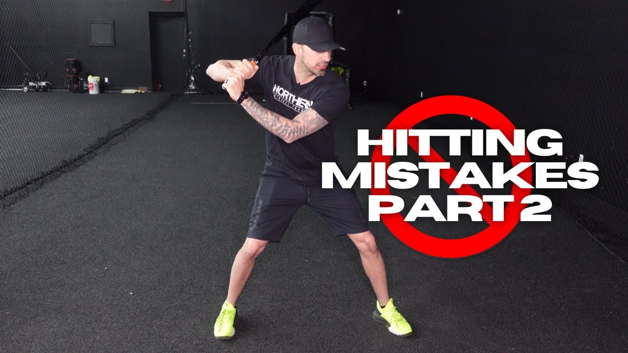 8 самых распространённых ошибок юных бейсболистов при ударах по мячу. Часть 2