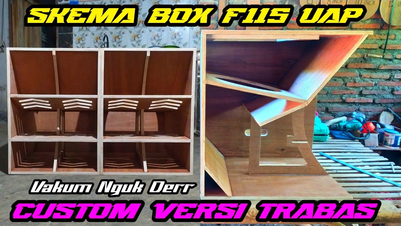 CUKUP 1 LEMBAR !! Skema Box F115 Uap Versi Trabas Box