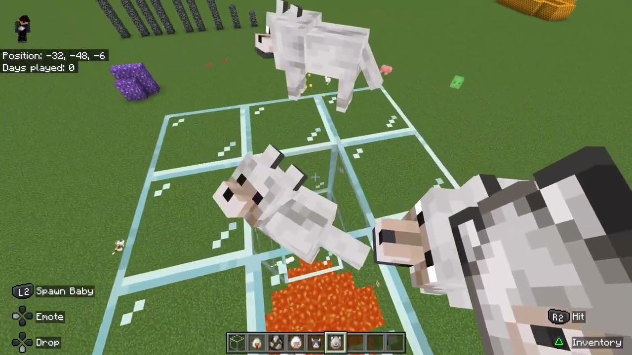 I tried the new baby mob update!