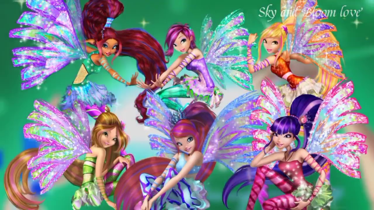 Winx Sirenix Italian nightcore full song- Potere Sirenix -speed version of song in Italy
