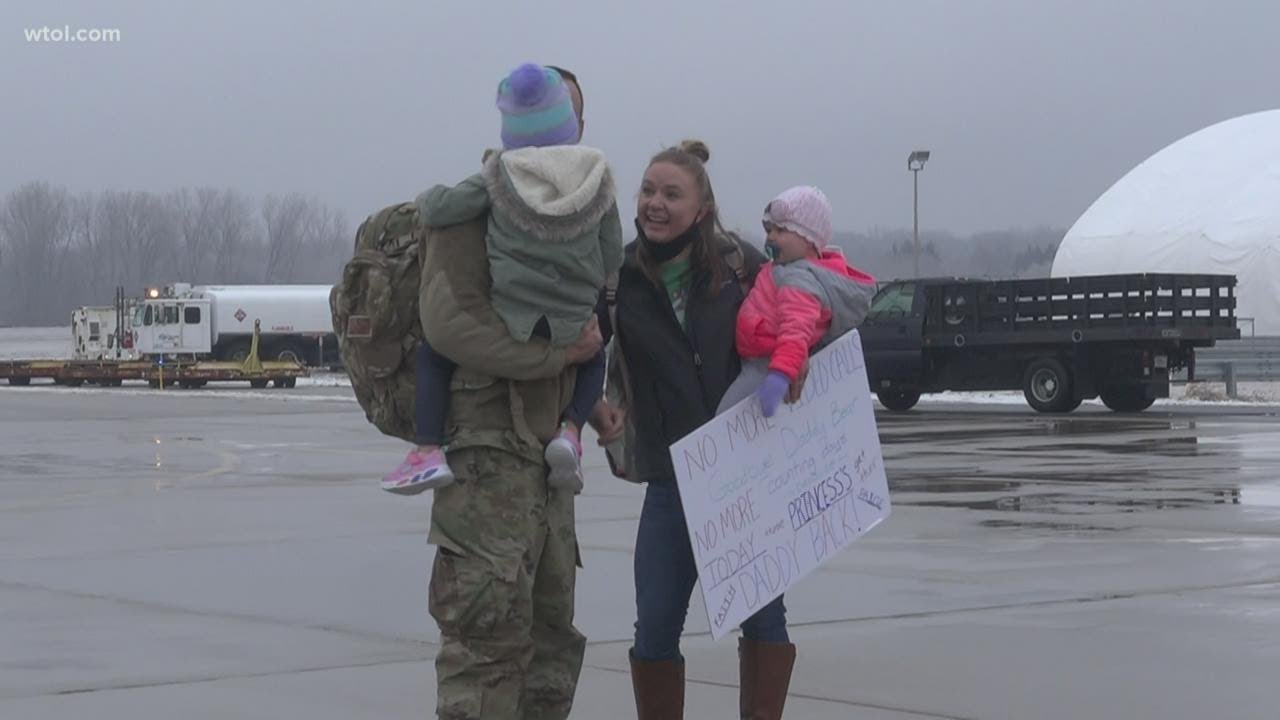 'It's surreal' | 180th Fighter Wing airmen return home after Middle East deployment