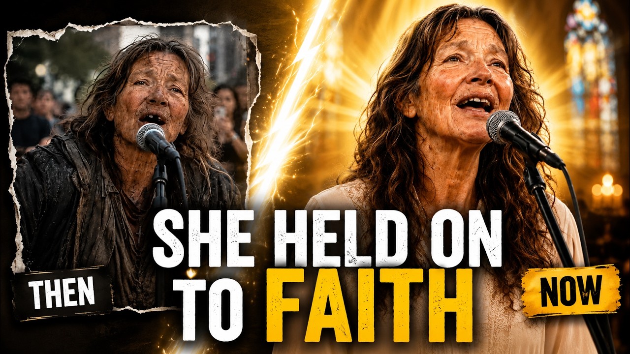 Homeless Singer Finds God | Emotional Performance That Changed Her Life