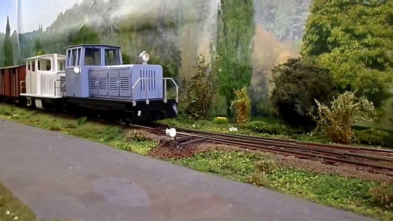 Gro&szlig;diesel mit Vorspann, Ma&szlig;stab 1:45