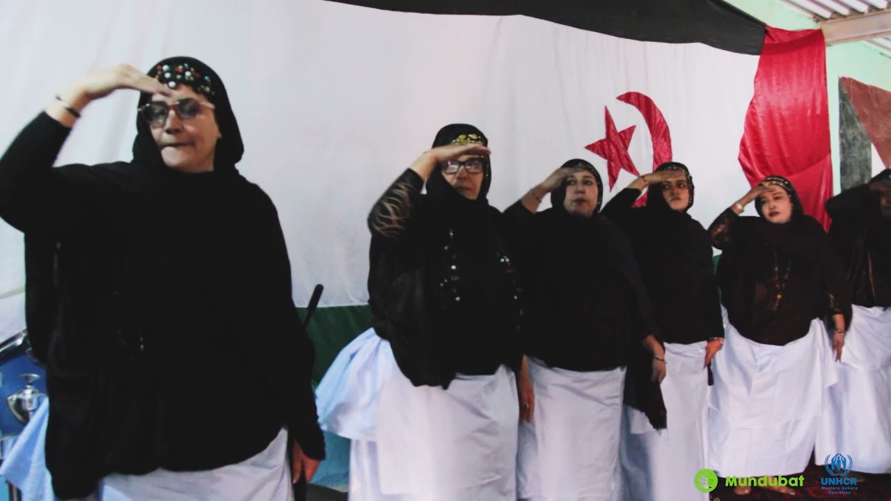 رقصة صحراوية بعنوان يا بونا  لعدو فالحومة