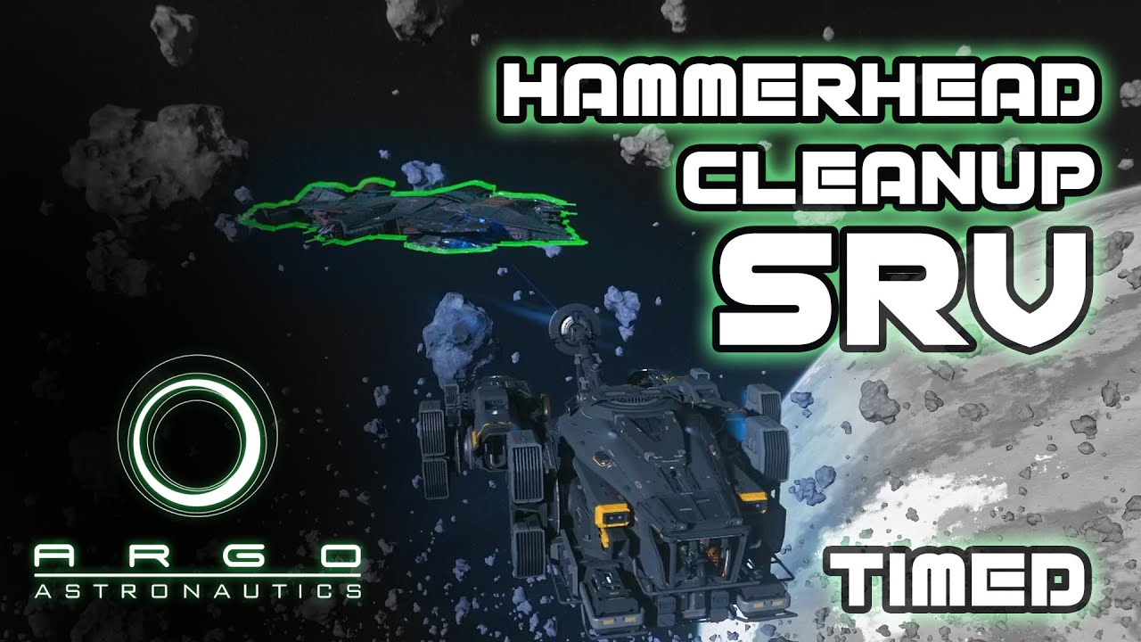 Hammerhead Cleanup in SRV, Timed #starcitizen