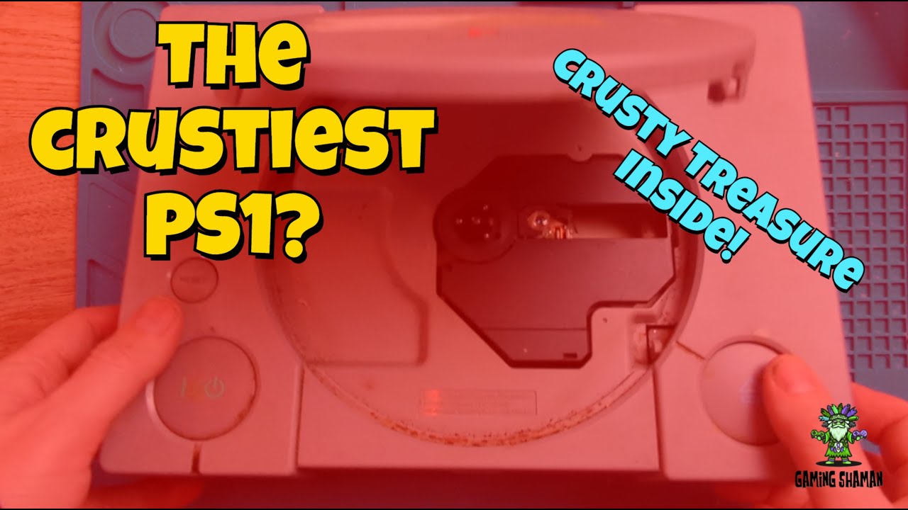 Fixing the crustiest SCPH-7502 Playstation 1!