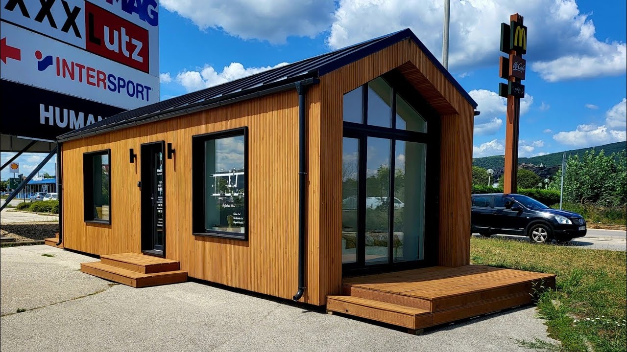 Csorba Dániel bemutatja a 35m²es MINI pajtaházat!