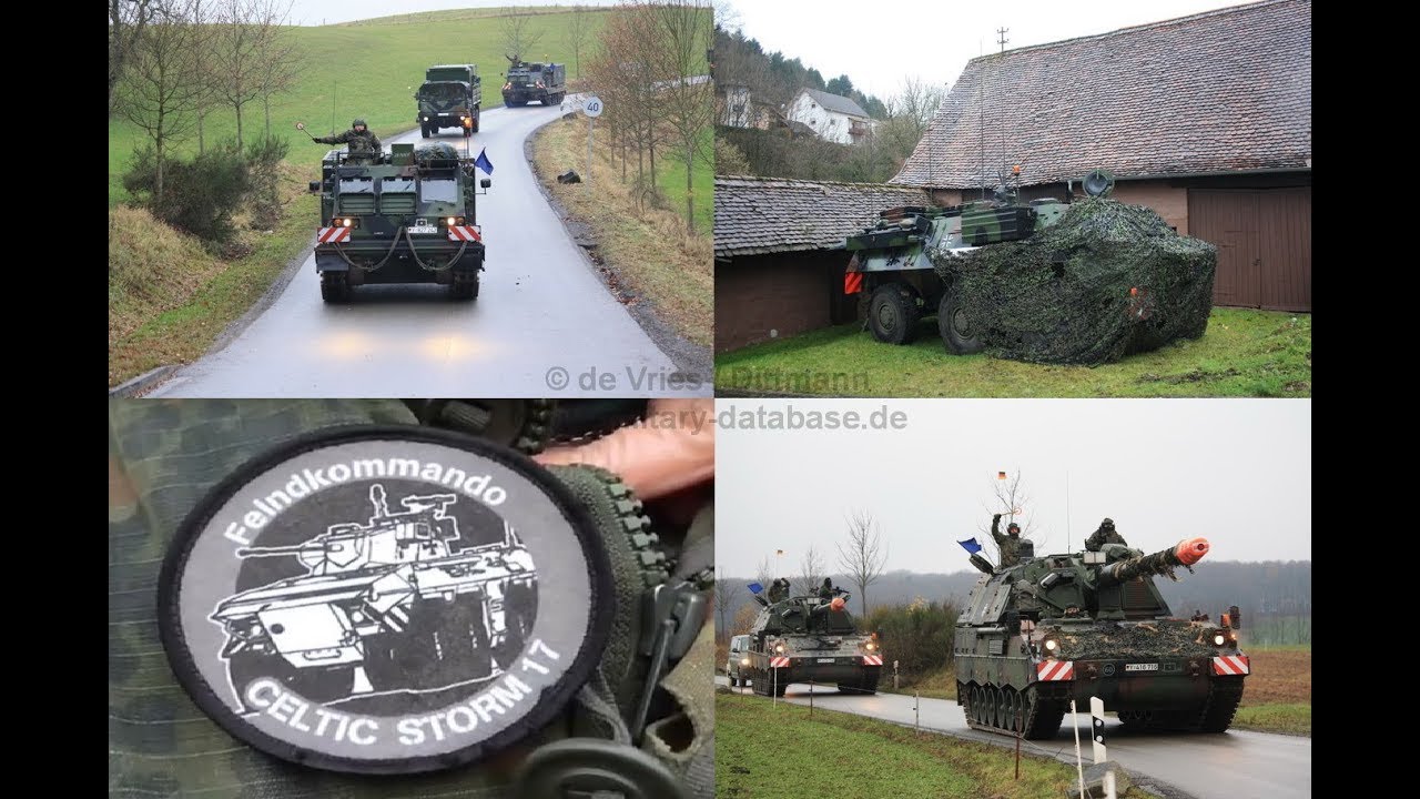 2017 Celtic Storm II - Teil 1/2 - Bundeswehrmanöver vom Artillerielehrbataillon  345
