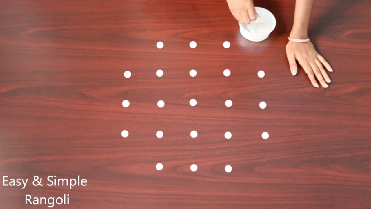 Aadi kolam | 5*3Aadivelli specialvilaku kolam|Aadi 18 kolam |Aadiperuku easy & simple rangoli design