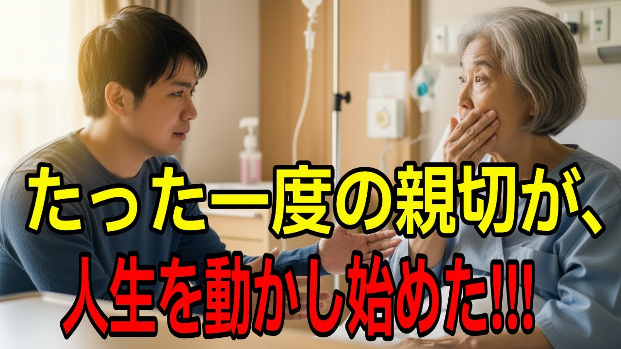 [人生ドラマ]知らないおばあさんの食事代を払った翌日、人生が静かに変わり始めた