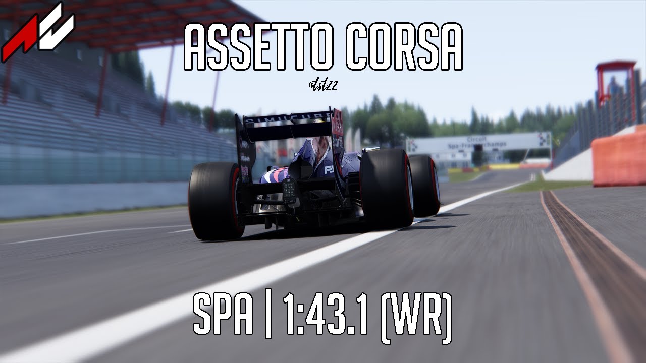AC | Formula RSS 2013 @Spa | 1:43.1 (WR)+Setup