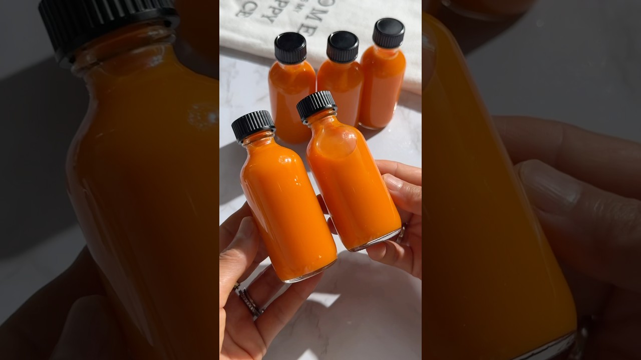 How to Make Carrot Lemon Ginger Shots