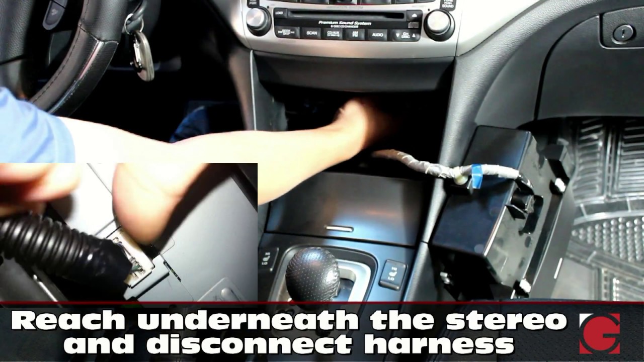 Acura TSX 2004-2008 iPhone Bluetooth Android and USB Car Kit Installation, GROM Audio