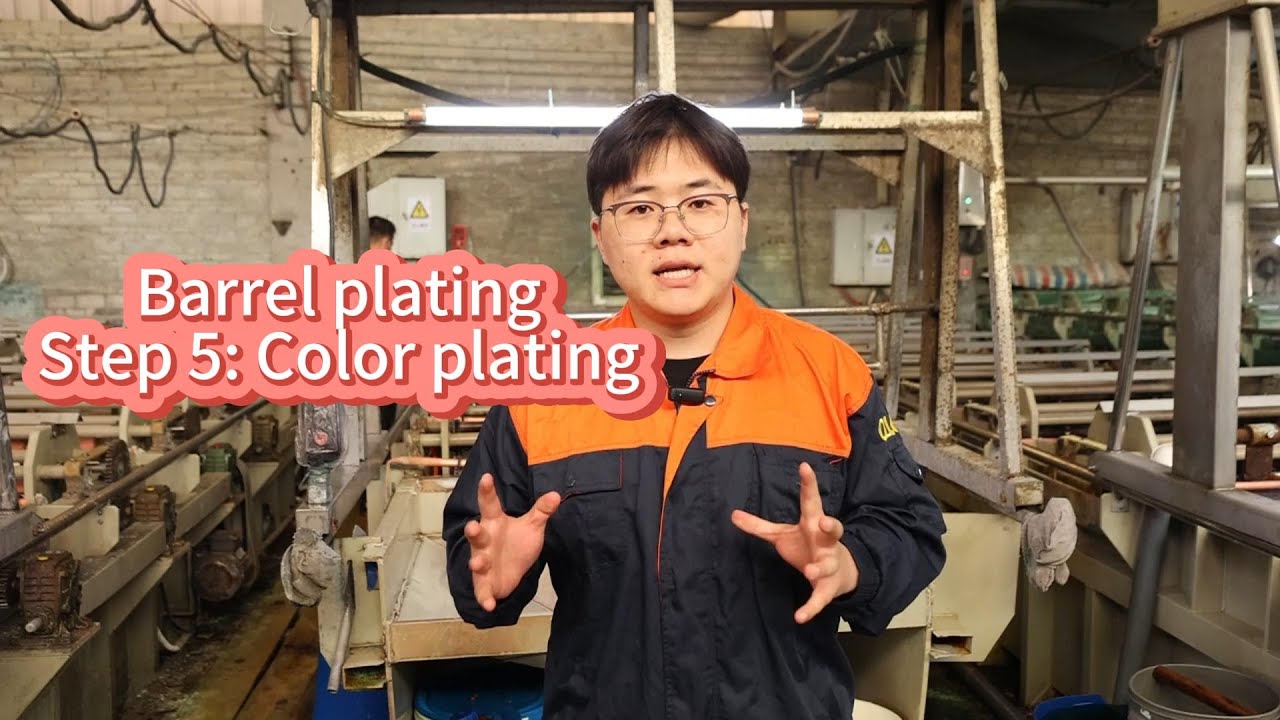 Barrel Plating Step 5: Turn Them into ‌Color Legends‌! 🎨💎 