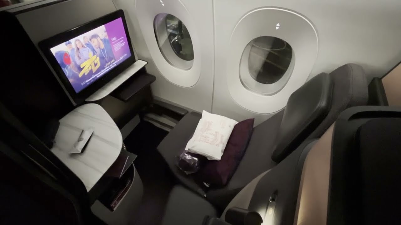 Qatar Airways A350 Qsuite Experience | The World's Best Business Class? From New York to Doha