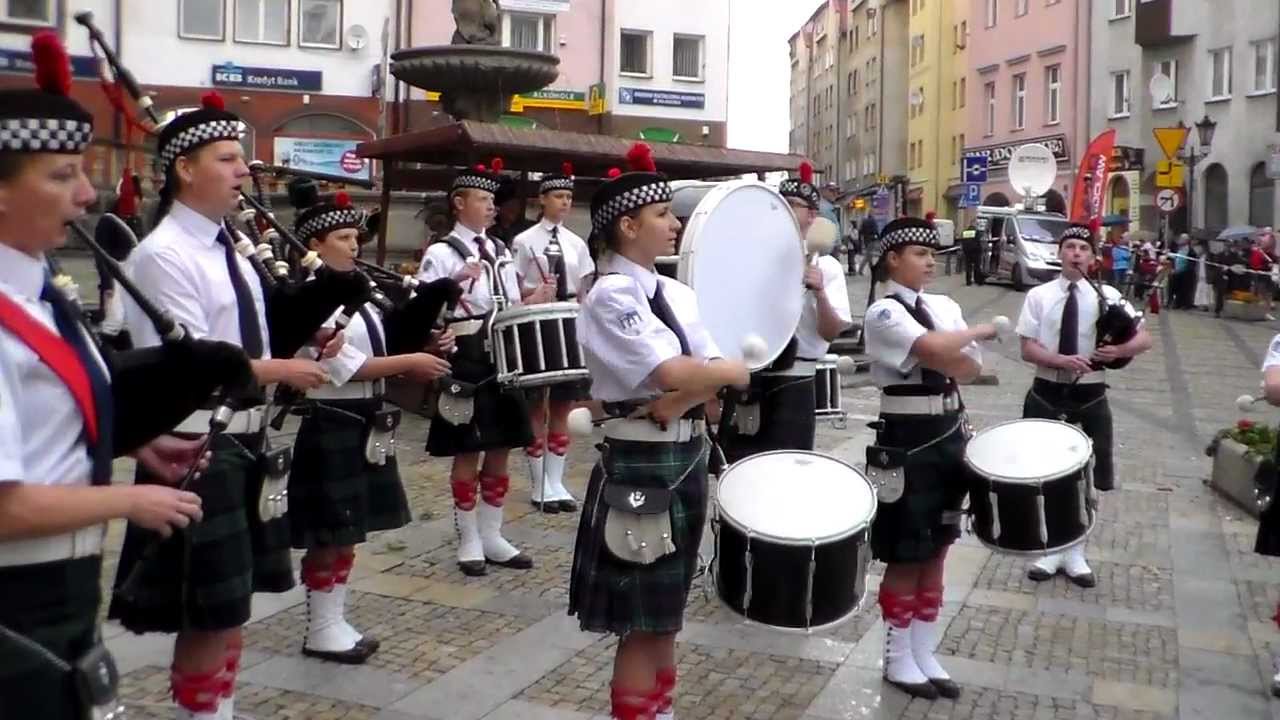 Regiment szkocki Pipes&Drums - VII Dni Twierdzy Kłodzko 2012 -- 3 Part
