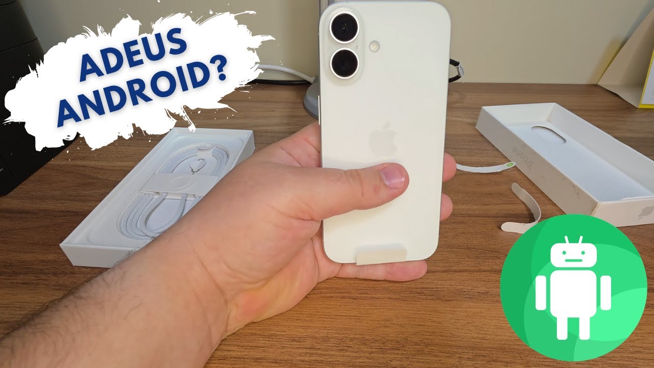 Android raiz testando um iPhone pela primeira vez (deu ruim?)