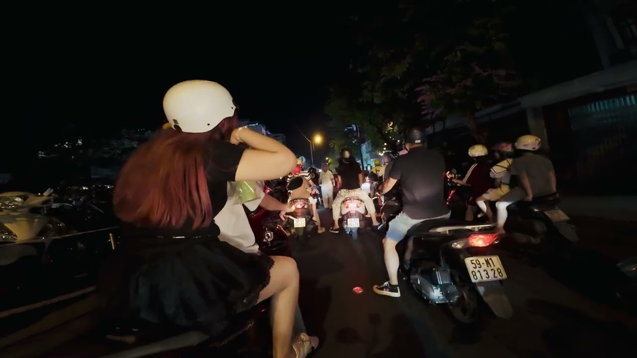 Dạo 1 vòng qua khu hội chợ bên đường Hiền Vương Quận Tân Phú (củ) #actioncamera #action4 