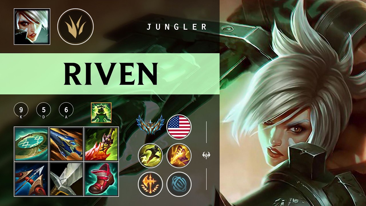 Riven Jungle vs Ivern - NA Challenger Patch 26.05