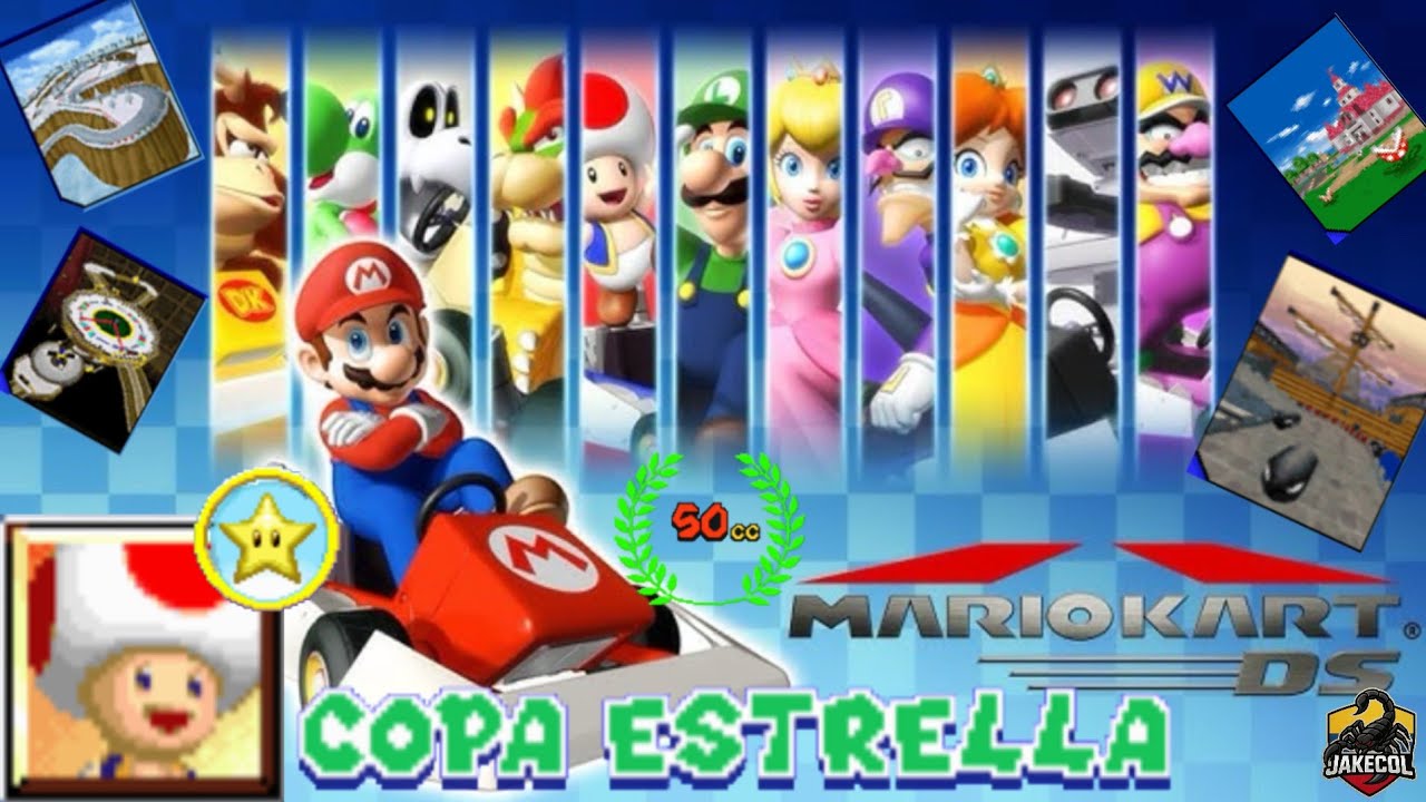 Mario kart Ds copa estrella ⭐️ (50cc)