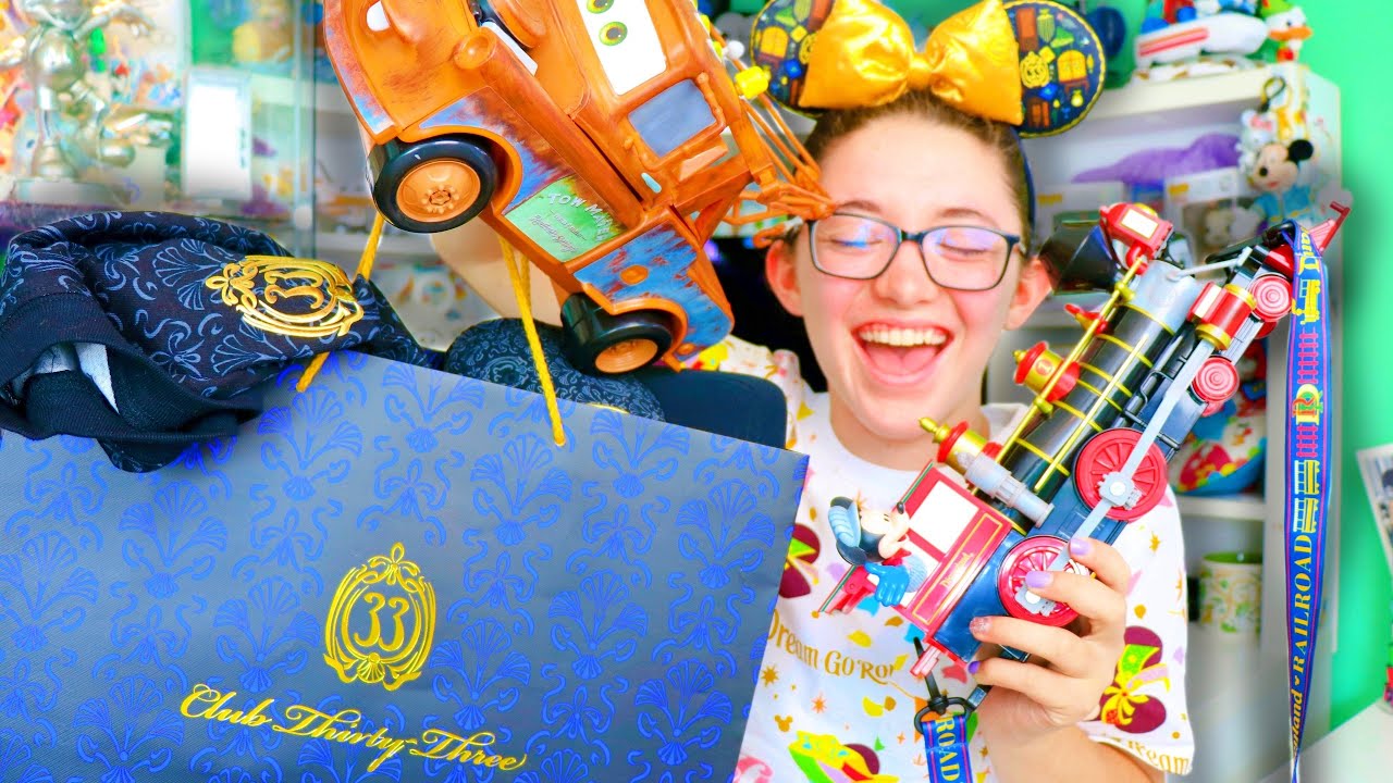 Disneyland & Club 33 Haul! Popcorn Buckets, Freebies, & MORE!