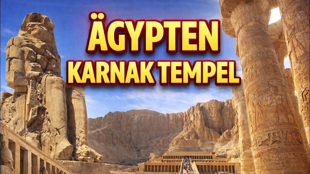 VLOG ÄGYPTEN Teil 1  Luxor Karnak Tempel 