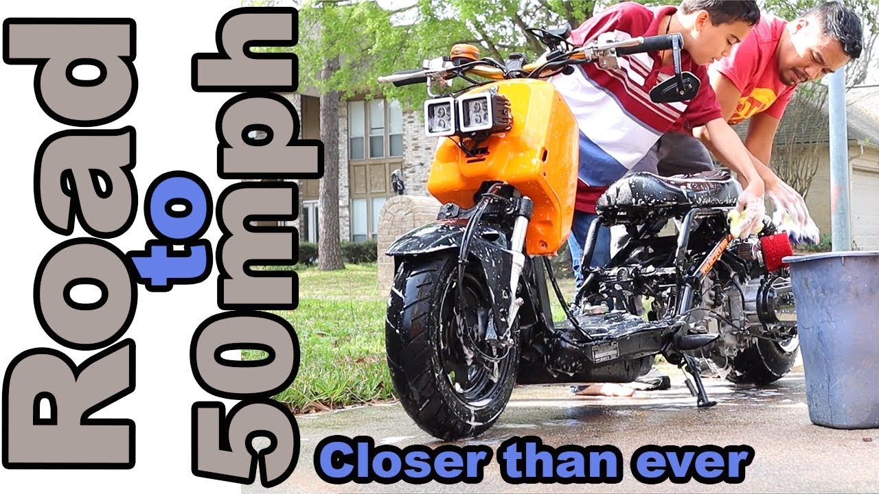unexpected SPEED Test on the Ruckus | Road to 50mph Series EP6 #HondaRuckus