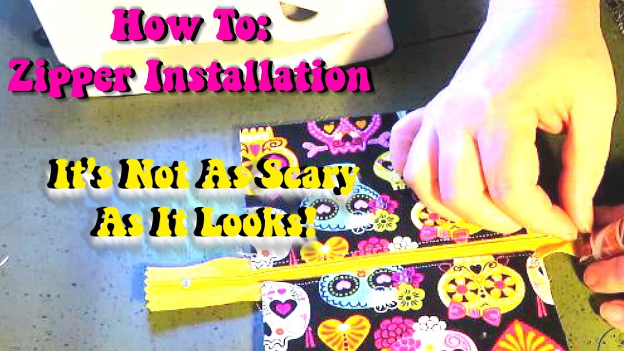 How To : Zipper Installation | Installing A Zipper
