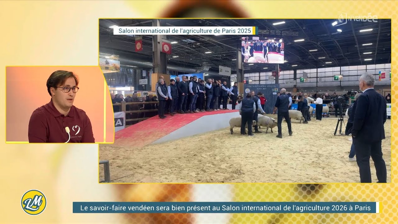 Le savoir-faire vendéen sera bien présent au Salon international de l'agriculture 2026 à Paris !