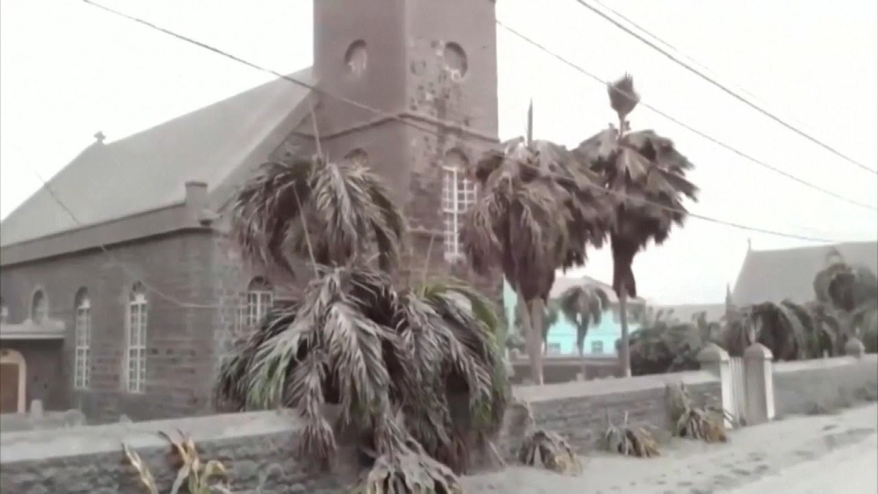 Barbados Gets Thick Ash From St. Vincent’s Volcanic Eruption