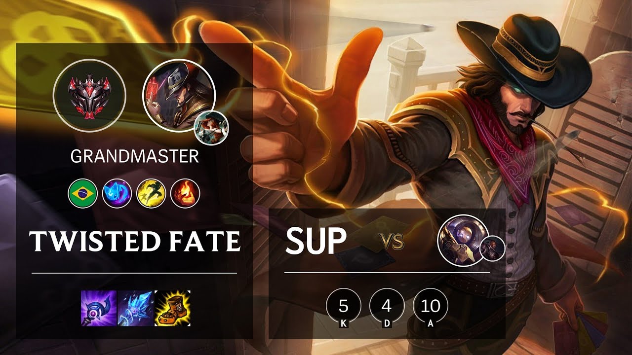 Twisted Fate Support vs Blitzcrank - BR Grandmaster Patch 10.8