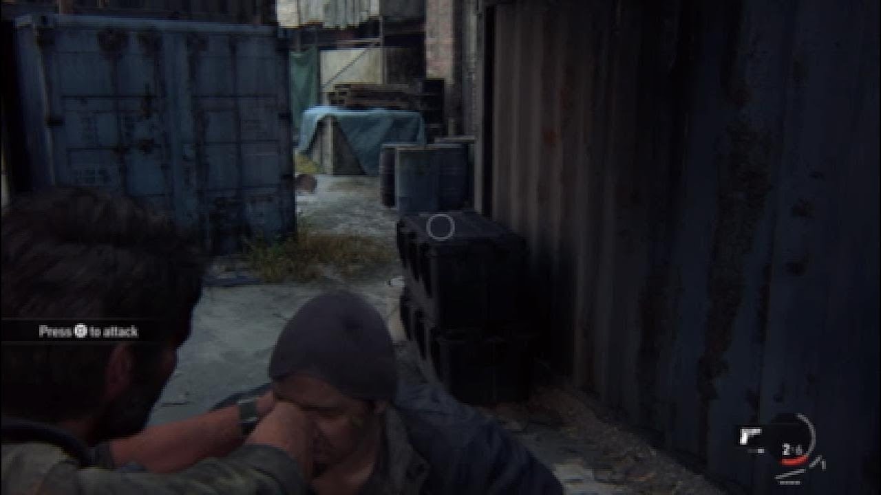 Game 2 played last of us 1, We beat the homeless up with wooden boards to get Robert