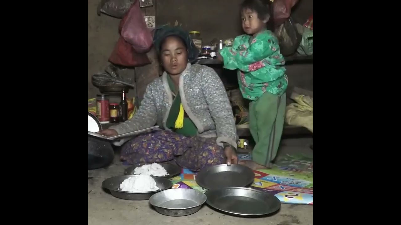 Highland harvesting #cooking #viral #food #harvesting #survival #trending 