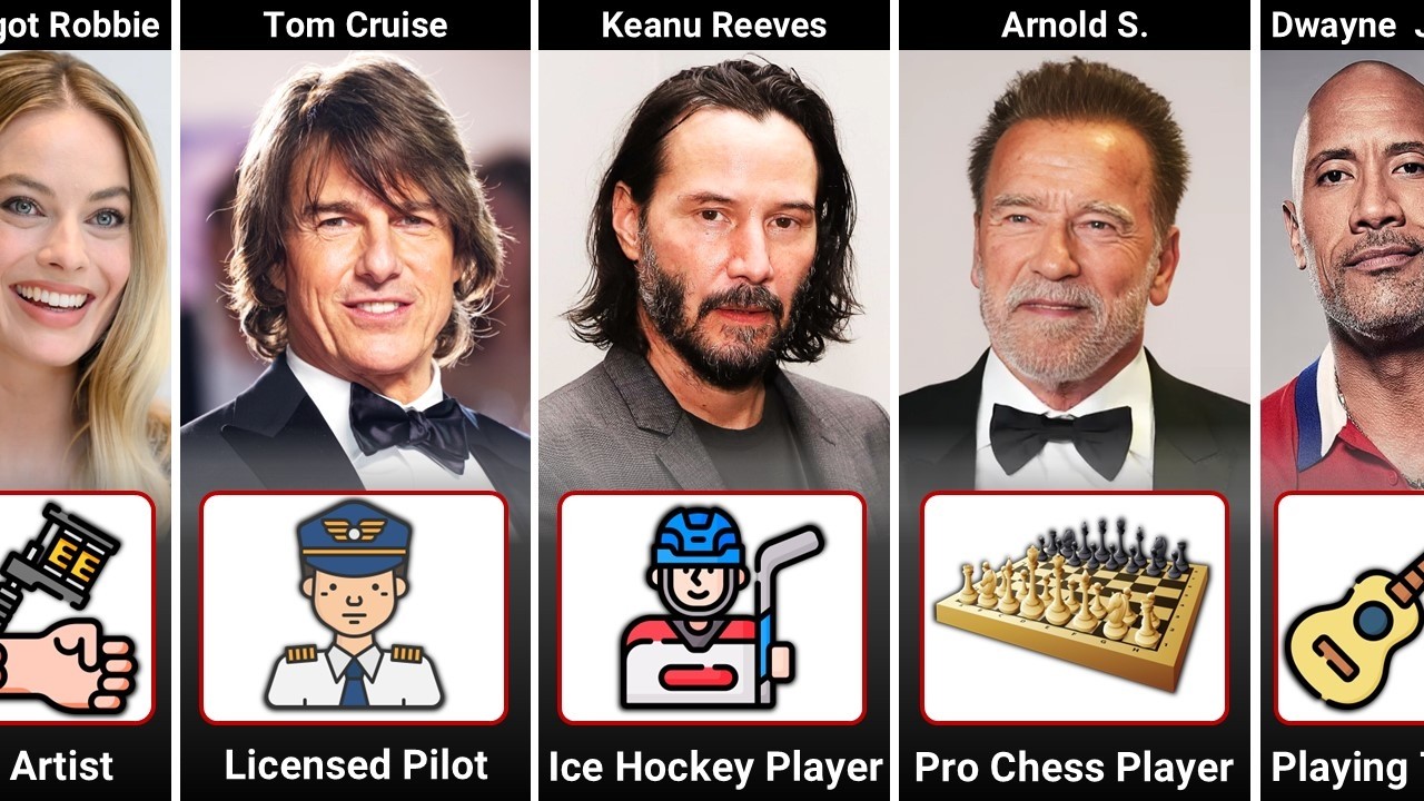 Hollywood Stars With Crazy Secret Talents You Won't Believe
