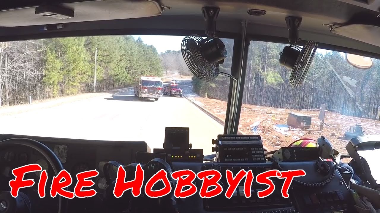Engine Responding on Outside Fire [GoPro HD]